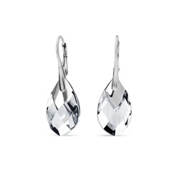 Срібні сережки SPARK Silver Drop зі Swarovski