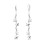 Срібні сережки SPARK Mirth із кристалами Swarovski