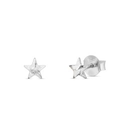 Срібні пусети SPARK Small Star зі Swarovski