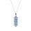 Серебряный кулон c цепочкой SPARK Stylish Necklace со Swarovski