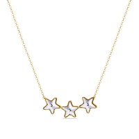 Срібне кольє SPARK Constellation зі Swarovski