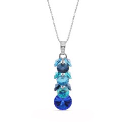 Серебряный кулон c цепочкой SPARK Frou Frou Candy со Swarovski