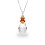 Срібний кулон SPARK Frou Frou Drop зі Swarovski