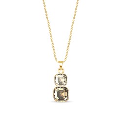 Серебряный кулон SPARK Imperial Duo с кристаллами Swarovski